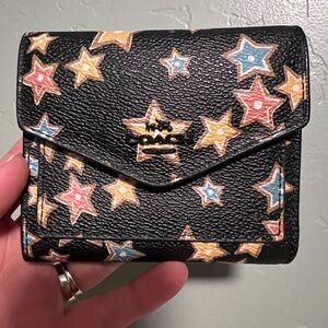 Coach Starry Night Black Wallet